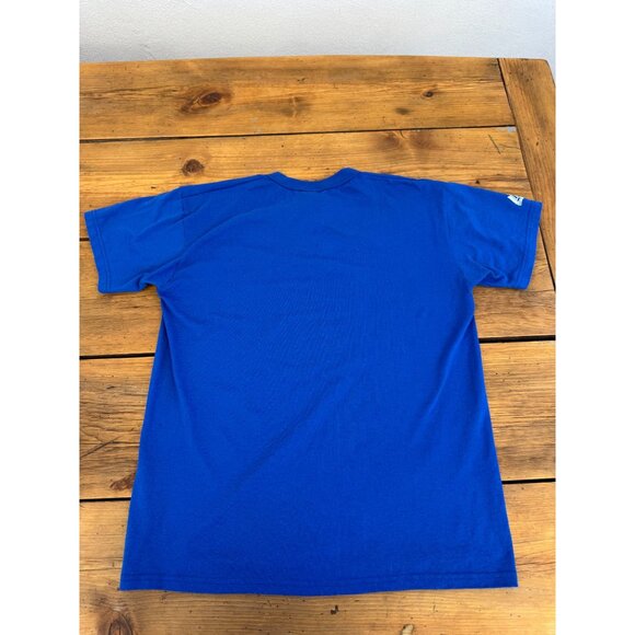 Majestic Chicago Cubs Blue Button Henley T-Shirt XL Genuine Merchandise MINT! - Picture 6 of 7